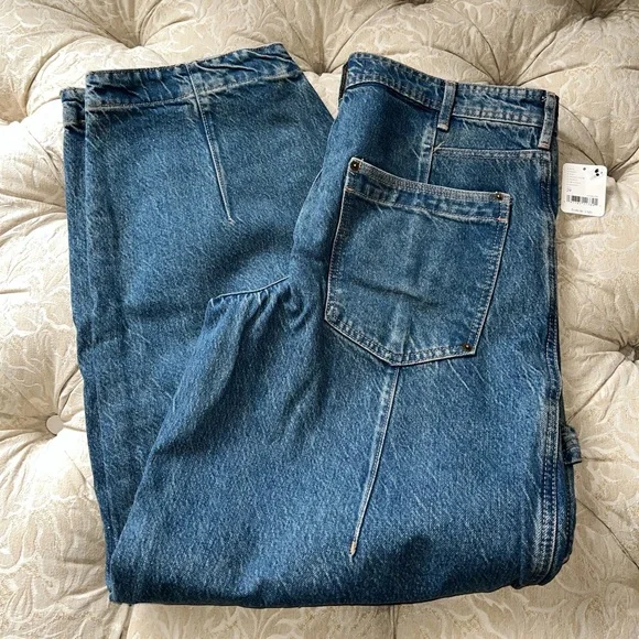 We the Free Loren High Rise Carpenter Barrel - Picture 4 of 13